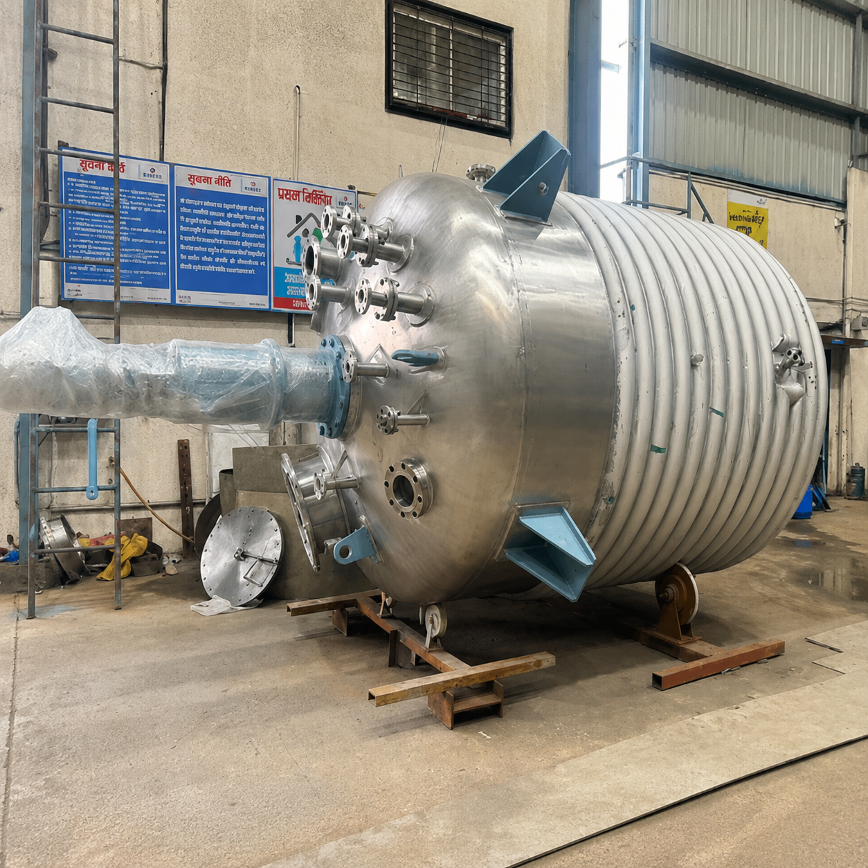 Stainless Steel Reactor Vessel Manufacturers in Pune by Esskay Enterprises 